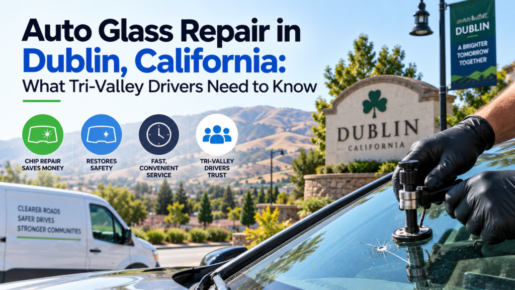 Auto Glass Repair in Dublin, California: What Tri-Valley Drivers Need to Know